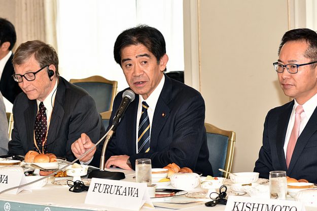 Hon. Ichiro Aisawa, Co-chair of the FGFJ Task Force of Diet Members