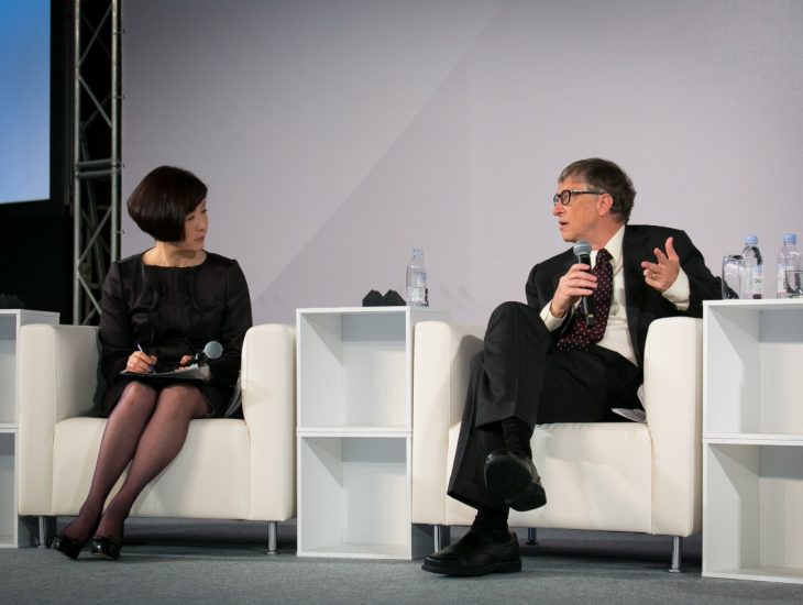 2015_GF Prep Meeting_Bill Gates and Aiko Doden